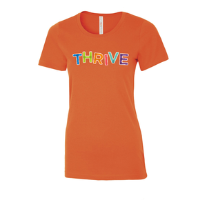 THRIVE Ring Spun Cotton Ladies Tee