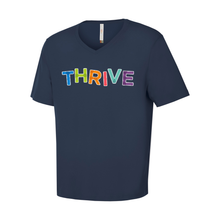 Load image into Gallery viewer, THRIVE Ring Spun Cotton V-Neck Tee